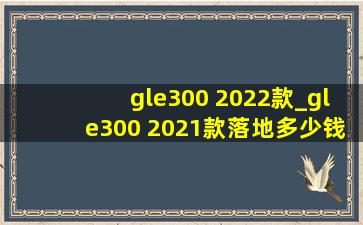 gle300 2022款_gle300 2021款落地多少钱